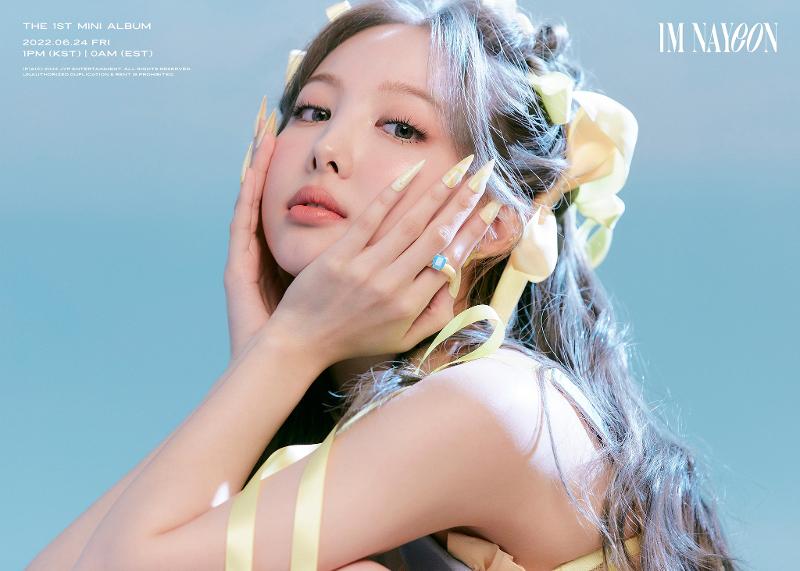 TWICEのナヨンの初ソロアルバム「IM NAYEON」＝JYPエンターテインメントフェイスブック