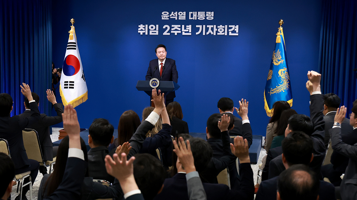 尹大統領、就任２年で記者会見 : Korea.net : The official website of the Republic of Korea