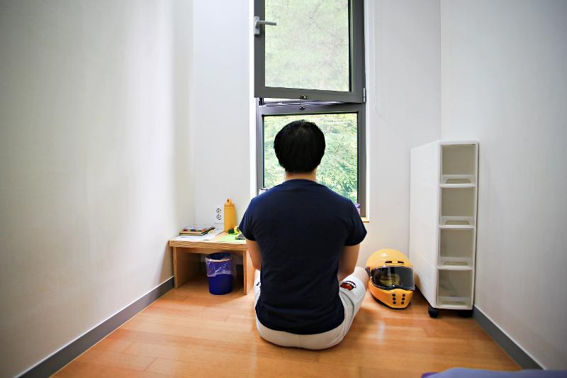 江原道・洪川郡の「幸せ工場」では、ひたすら自分自身と向き合う時間が過ごせる