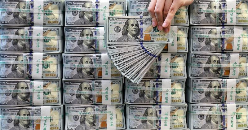 韓国銀行は７日、４月末時点の外貨準備高が４２７８億８０００万ドルとなり、前月末より４２億２０００万ドル増加したと発表した＝連合ニュース
