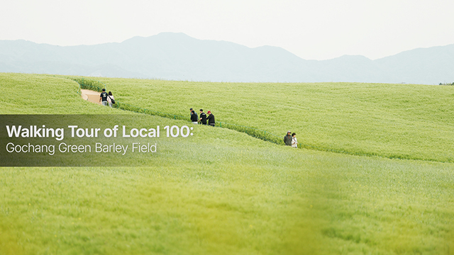 Walking Tour of Local 100: Gochang Green Barley Field