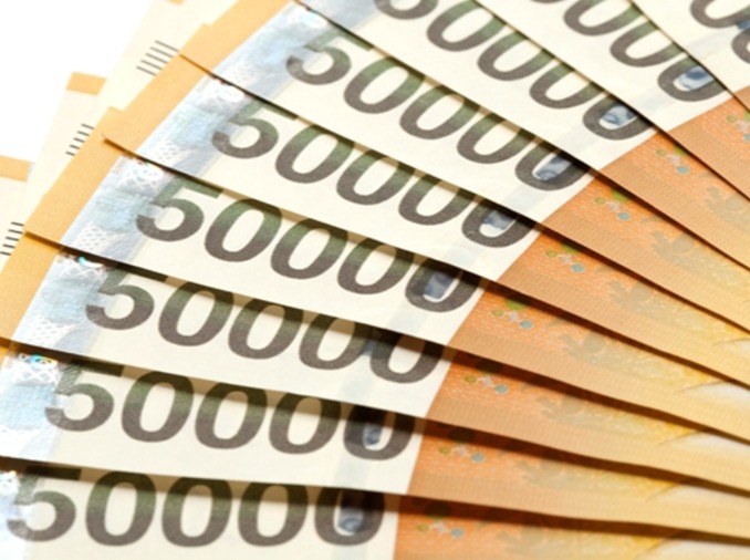 韓国人１人当たりの家計純資産、２億５０００万ウォン