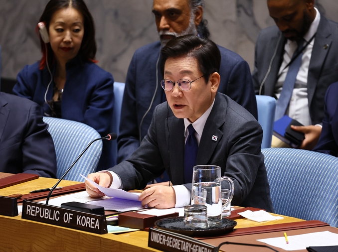 李大統領、国連安保理の討議を主宰