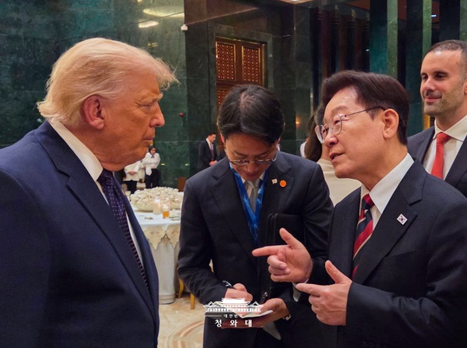 李大統領、トランプ大統領と軍艦建造について協議
