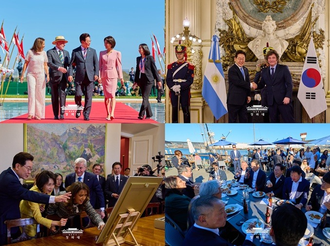 写真で見る李大統領の米国・中南米３カ国・ドイツ歴訪